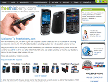 Tablet Screenshot of freethisberry.com